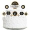 Big Dot of Happiness Roaring 20's - 1920s Art Deco Jazz Birthday Party Cake Decorating Kit - Happy Birthday Cake Topper Set - 11 Pieces